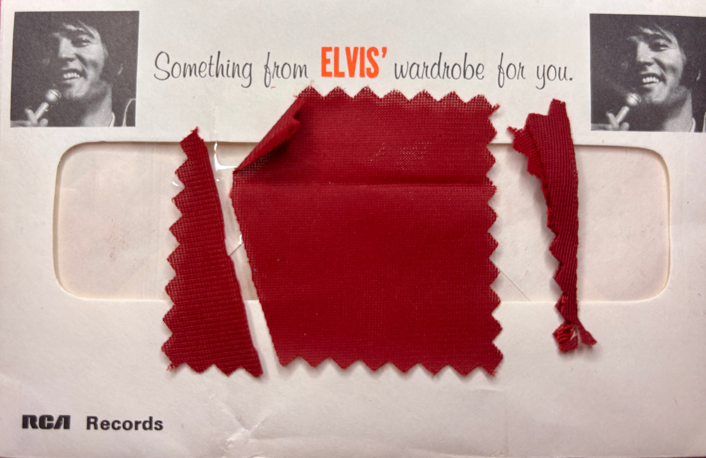Authenticated Clothing Swatch Options