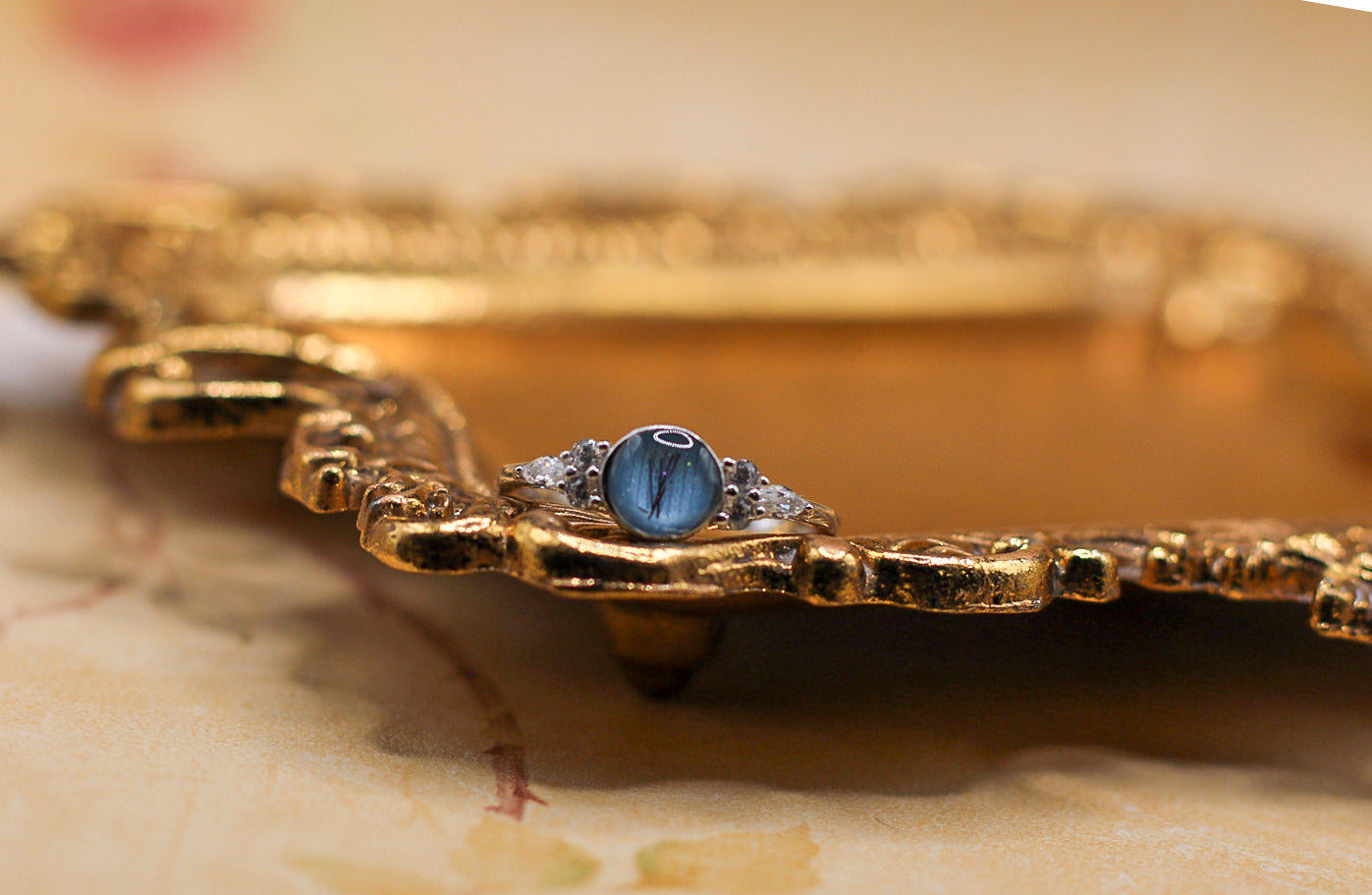 The Classic Keepsake Ring | Custom Inclusion Ring