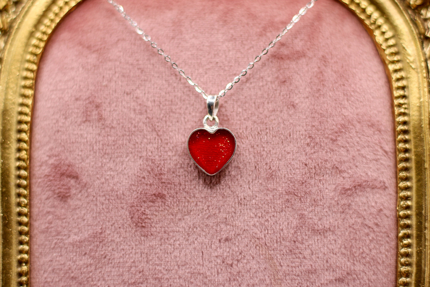 The Heartbreak Pendant | Historical Clothing Inclusion Heart Pendant