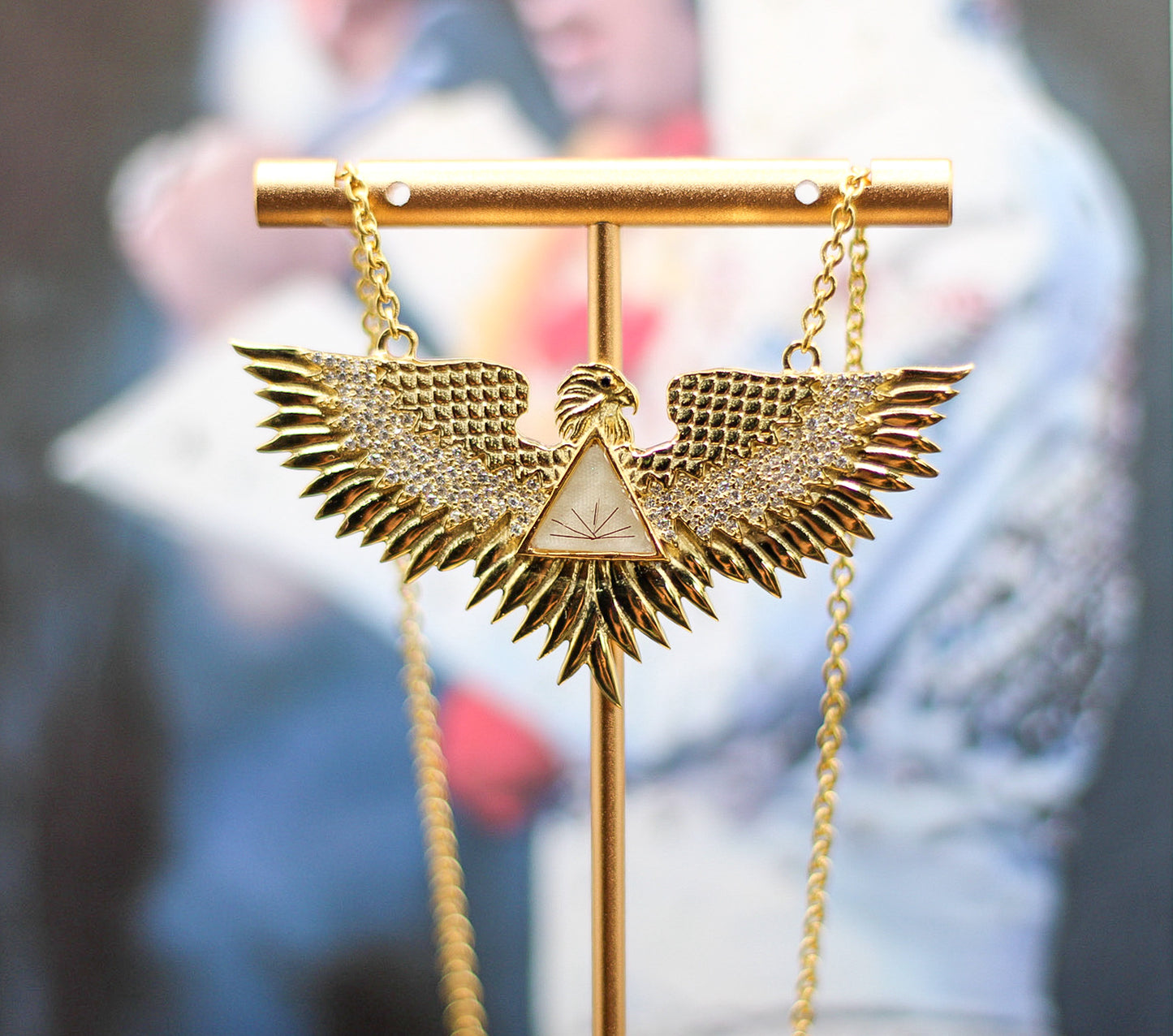 Aloha Eagle Collection | Cuff Bangle, Pendant Necklace, or Drop Earrings