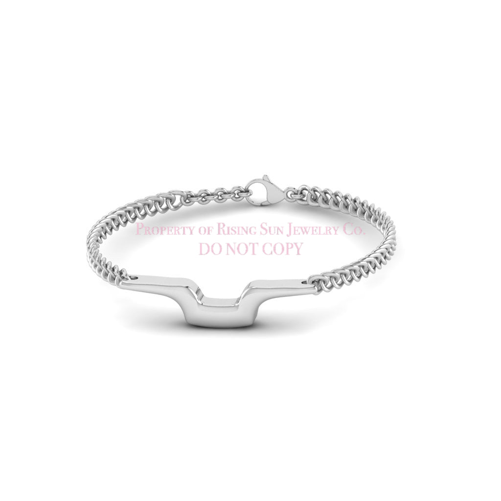 The Bridge Over Time Signature Statement Bracelet