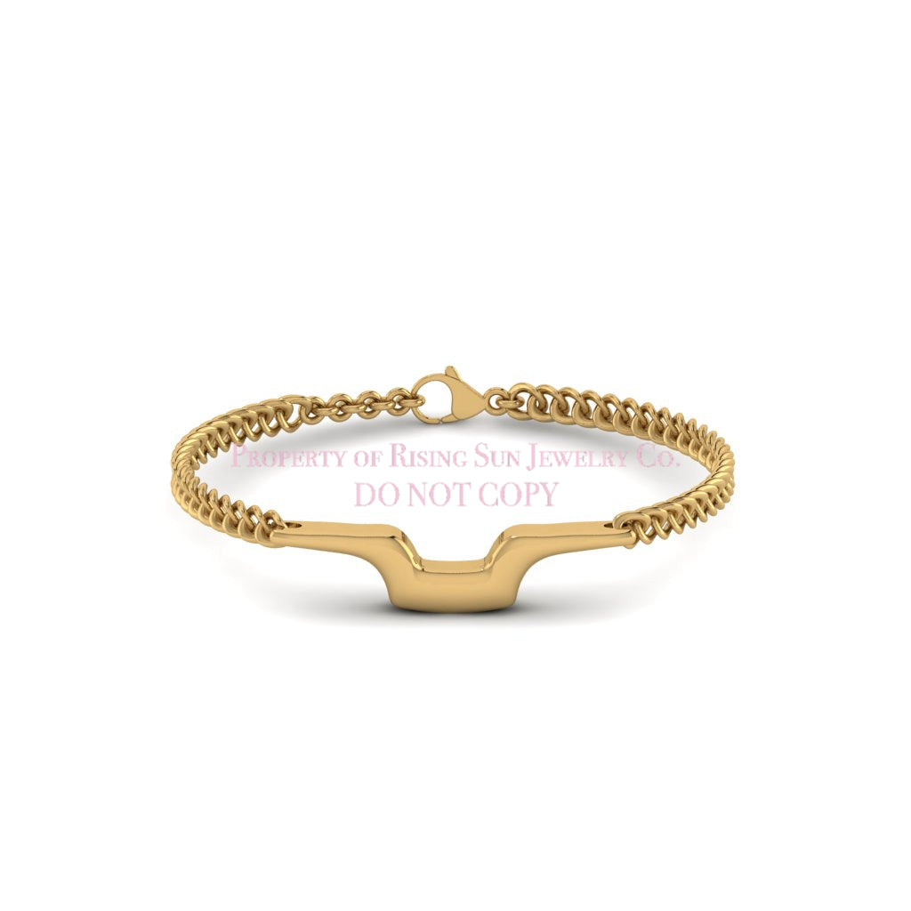 The Bridge Over Time Signature Statement Bracelet