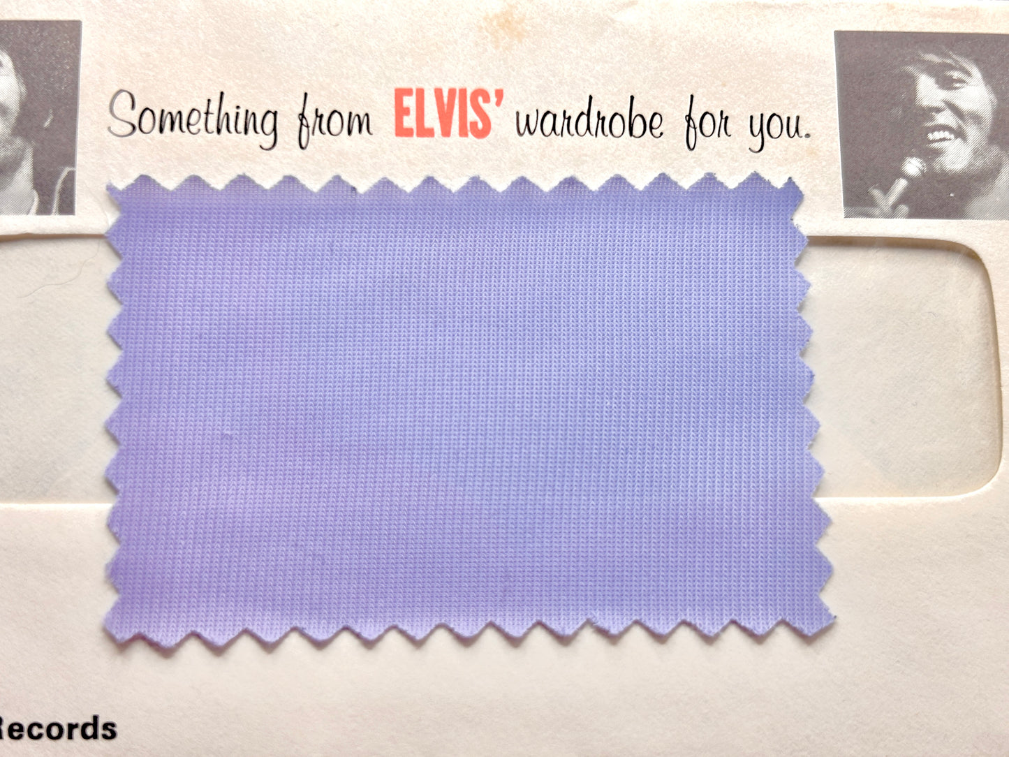 Authenticated Clothing Swatch Options