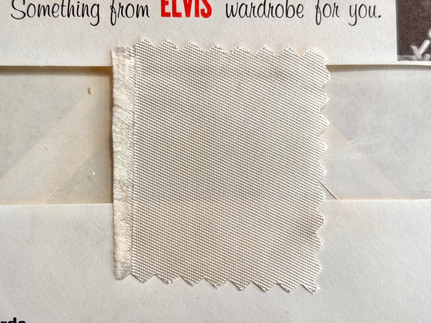 Authenticated Clothing Swatch Options