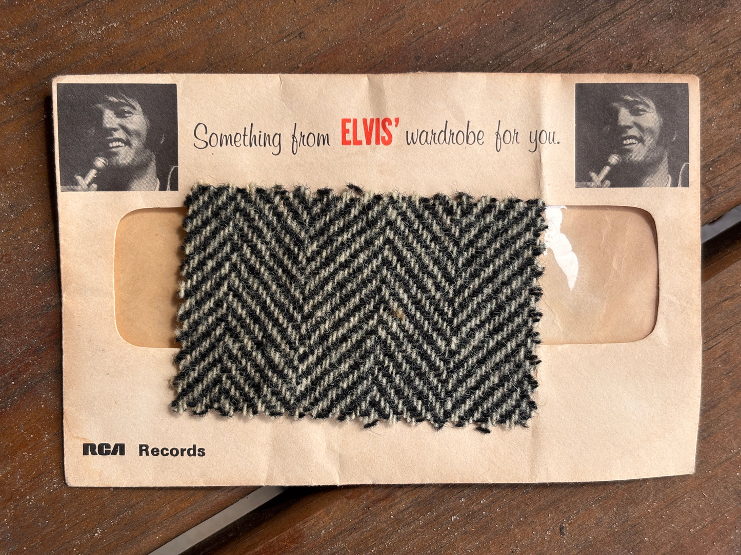 Authenticated Clothing Swatch Options