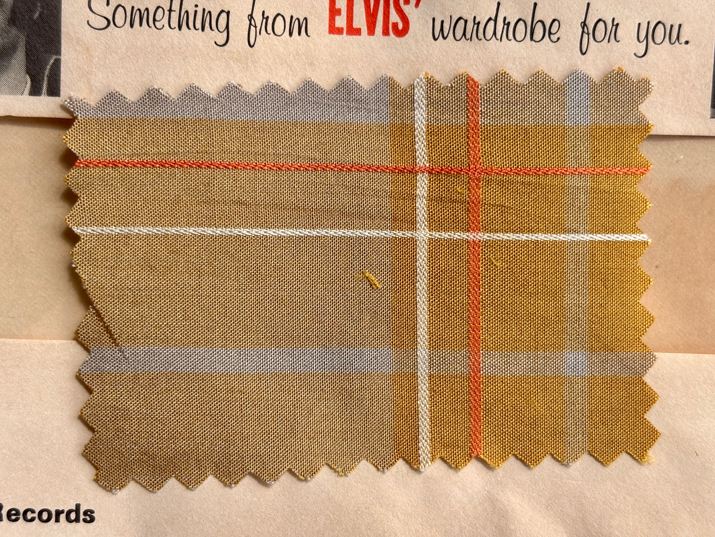 Authenticated Clothing Swatch Options