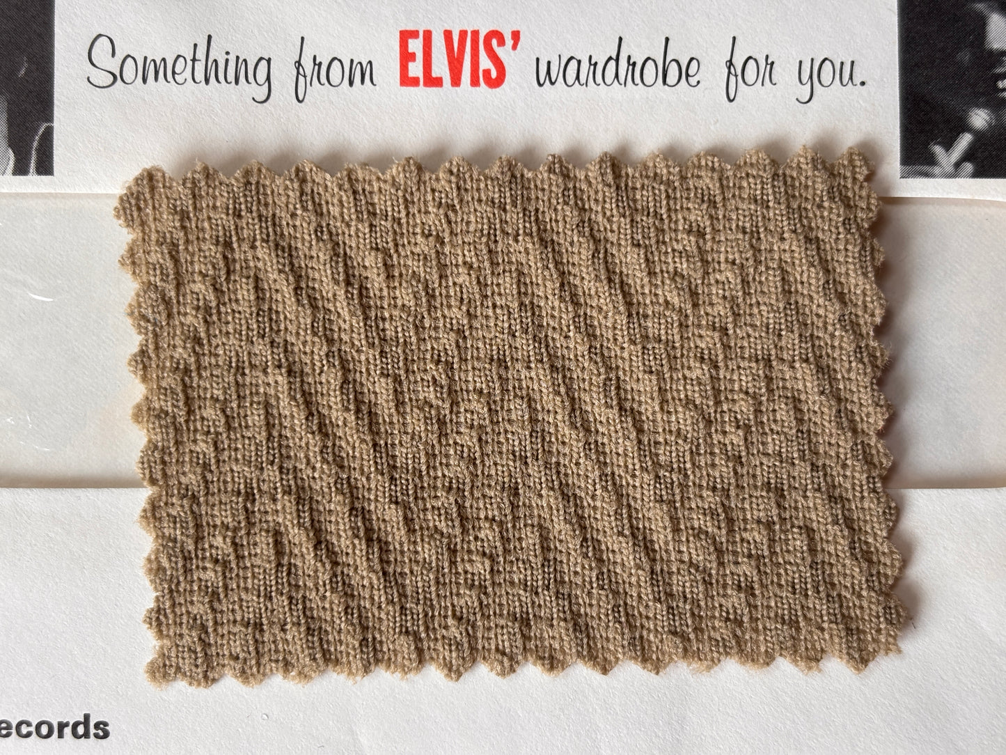 Authenticated Clothing Swatch Options