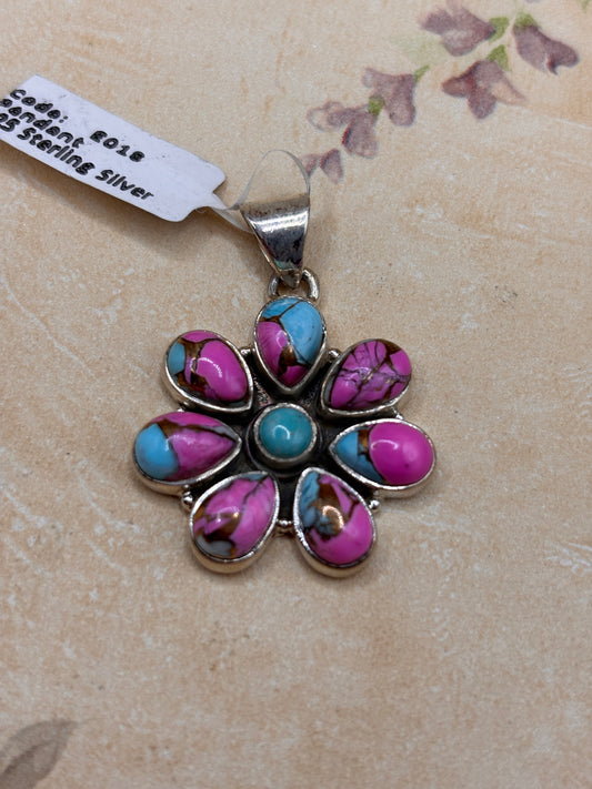 Ready to Ship Flower pendant