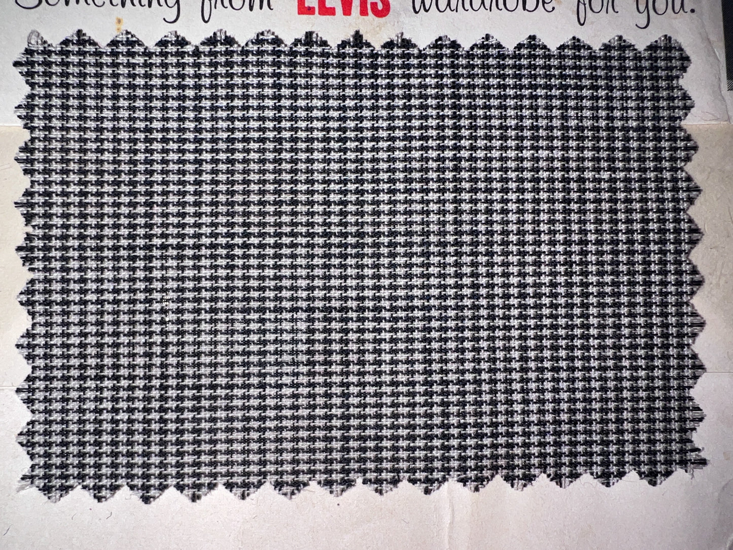 Authenticated Clothing Swatch Options