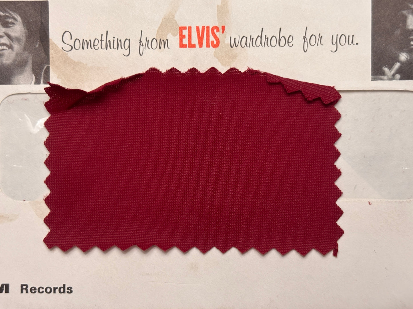 Authenticated Clothing Swatch Options