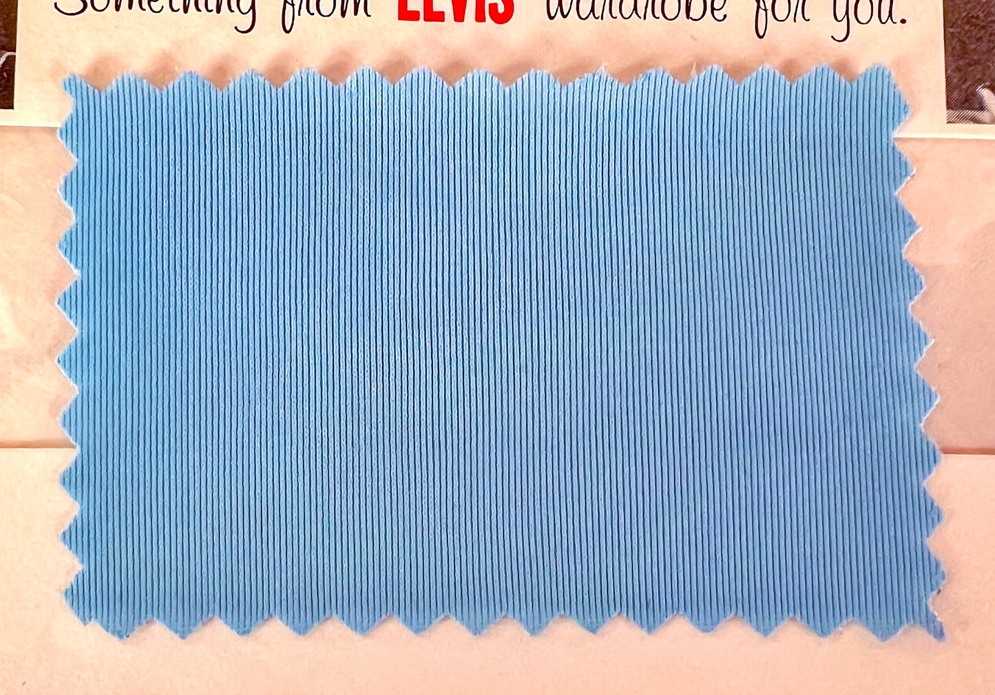 Authenticated Clothing Swatch Options