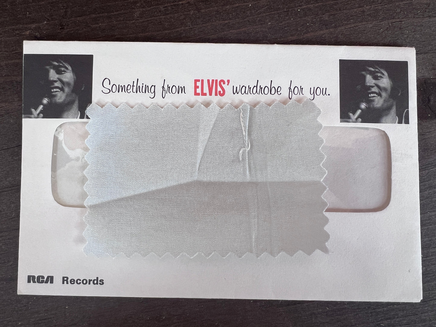 Authenticated Clothing Swatch Options