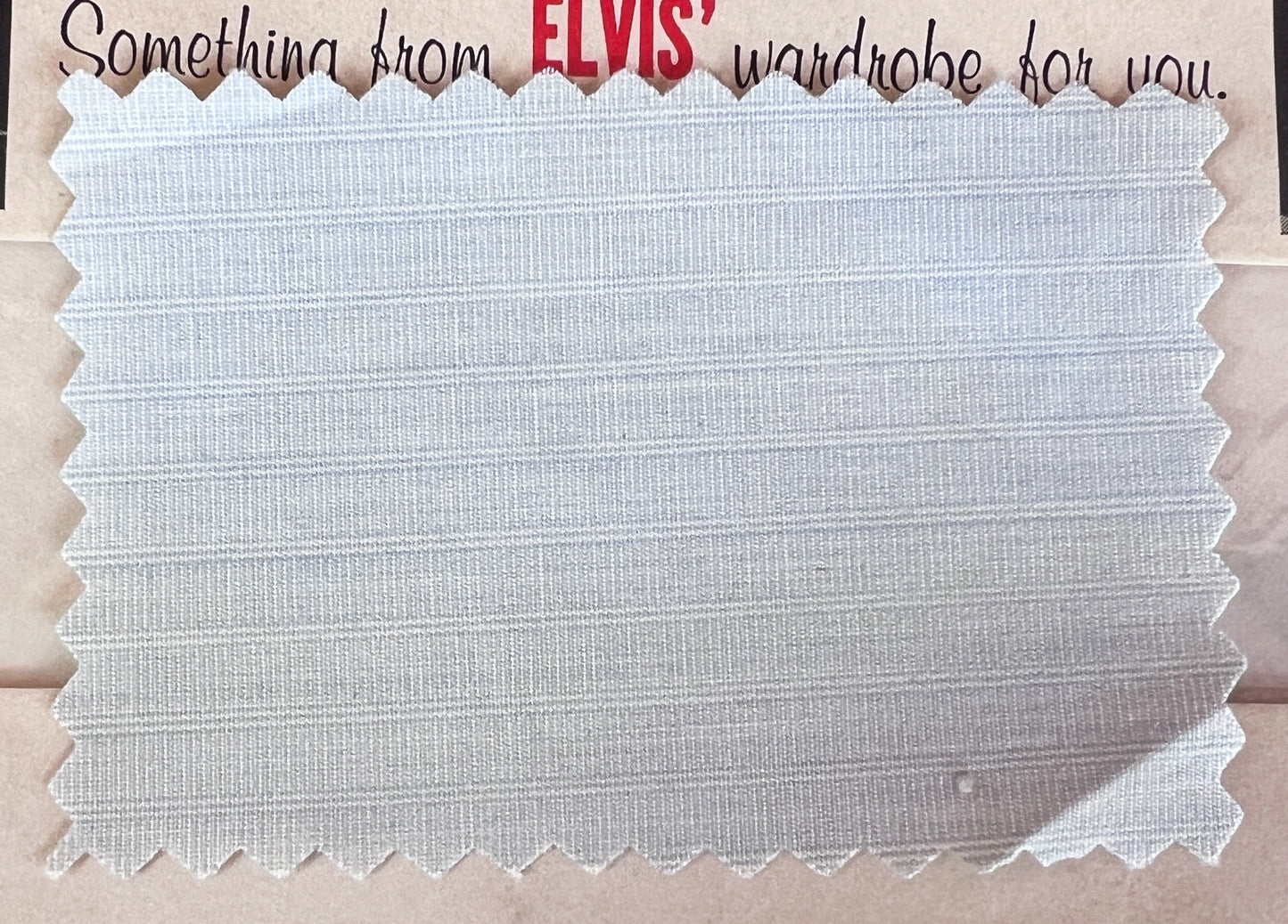 Authenticated Clothing Swatch Options
