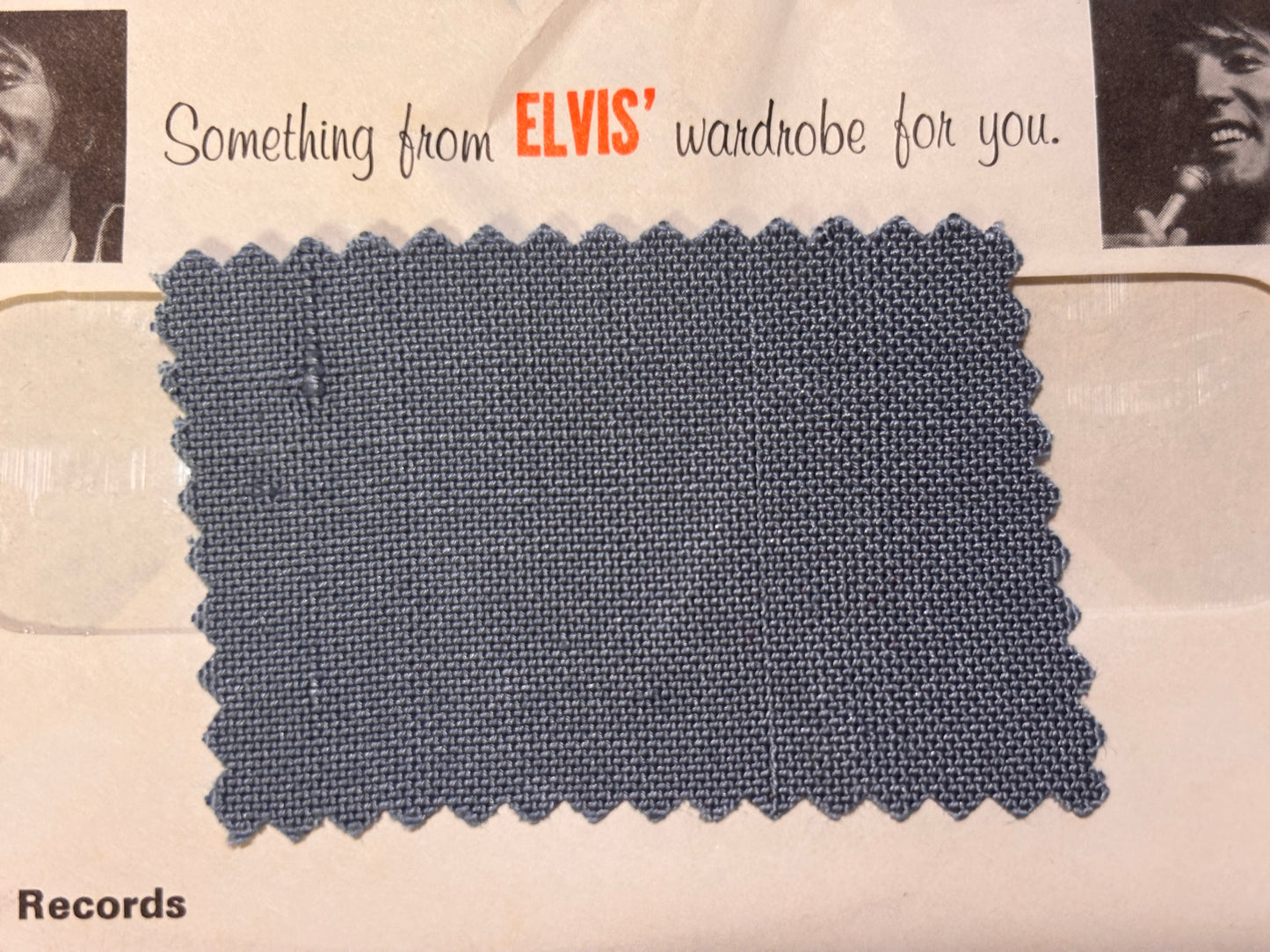 Authenticated Clothing Swatch Options