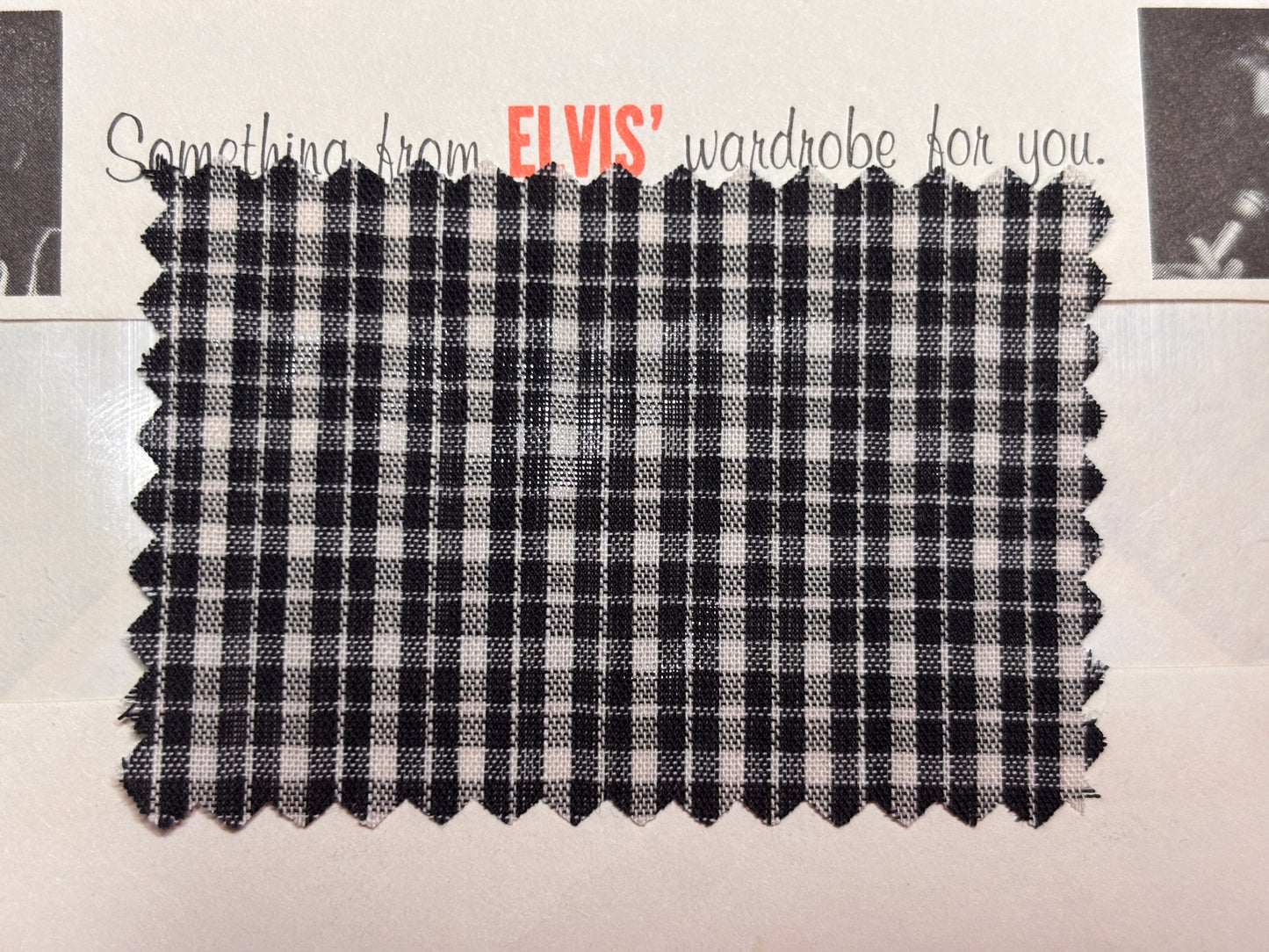 Authenticated Clothing Swatch Options