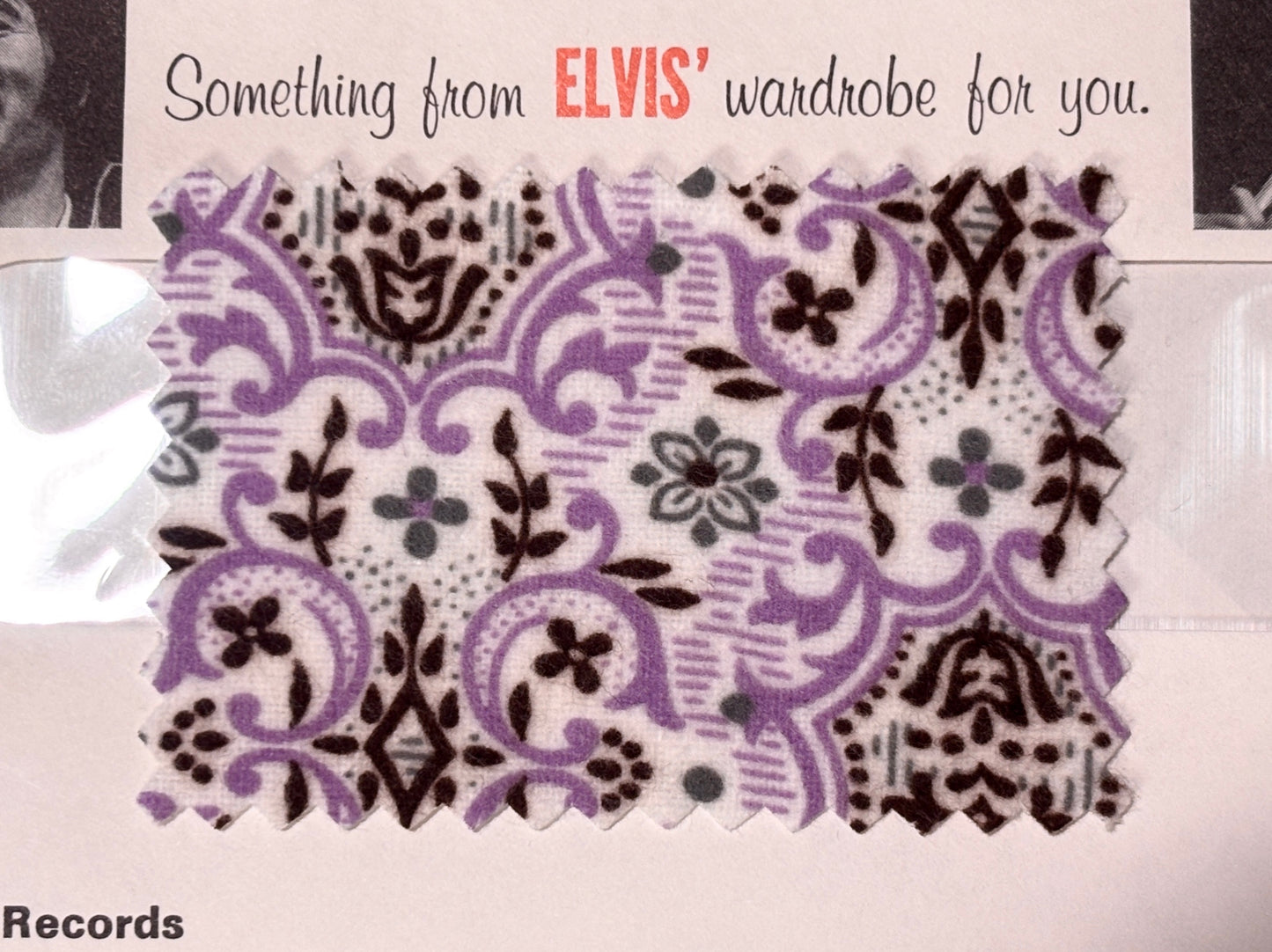 Authenticated Clothing Swatch Options