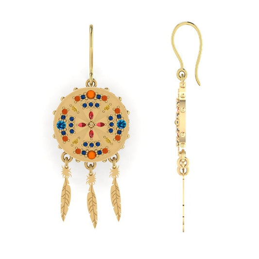 Desert Plume | Statement Jewelry Set