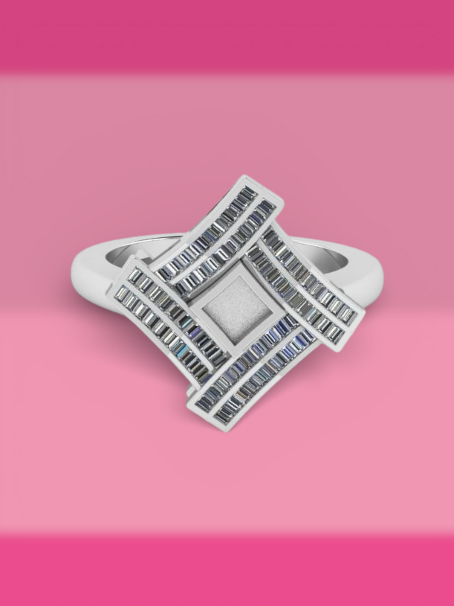 Front Row Center Ring | Custom Inclusion Statement Ring