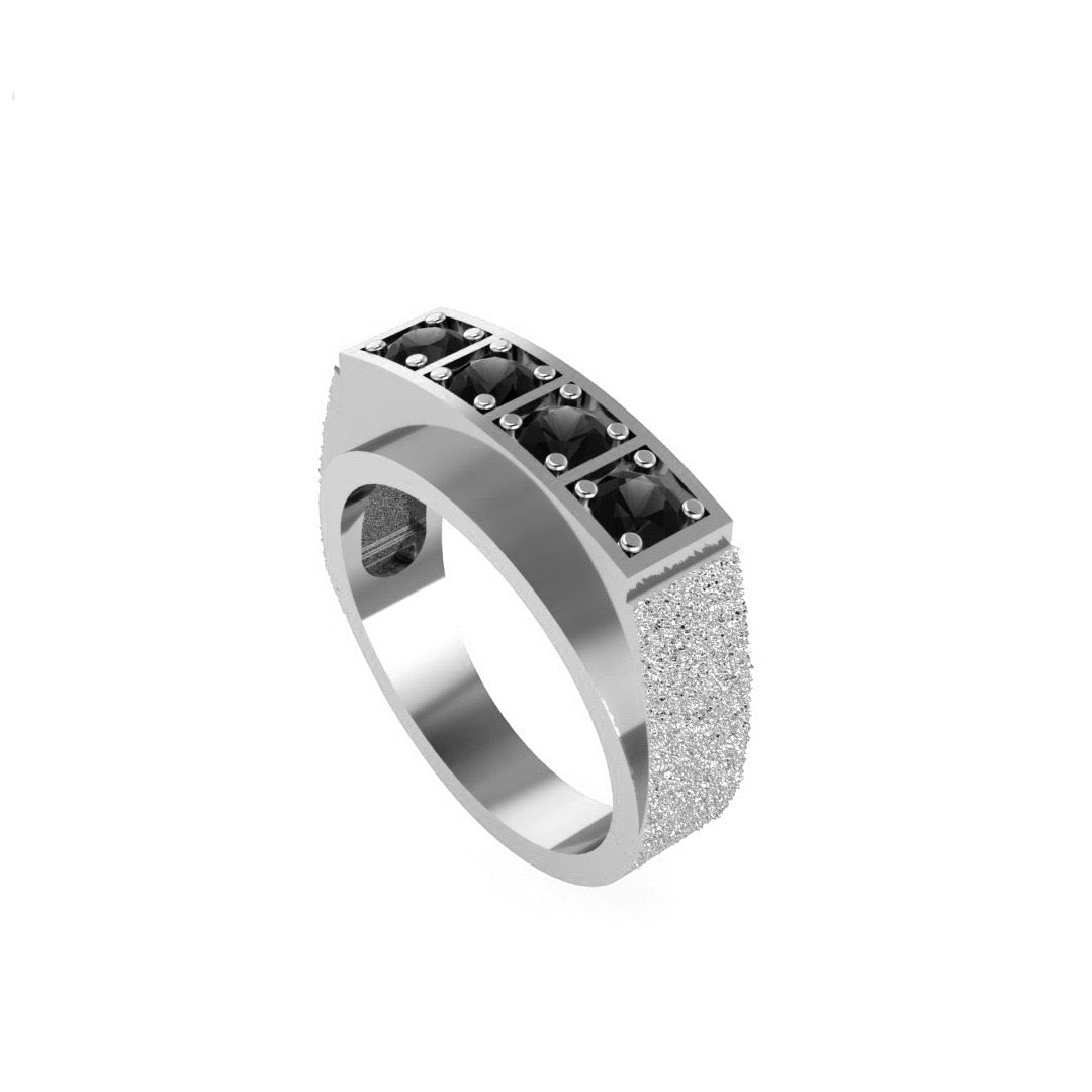 The Sparkling Spreckels Ring | Modern Vintage-Inspired Statement Ring