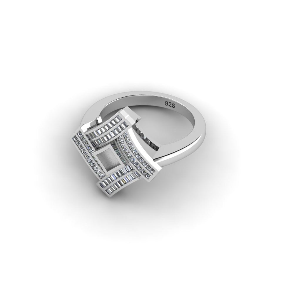 Front Row Center Ring | Custom Inclusion Statement Ring