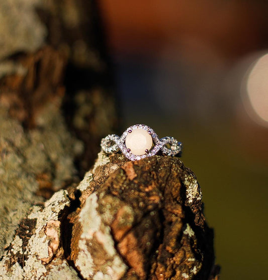 Southern Charm Memorial Ring for Ashes, Hair, Fabric, Breastmilk