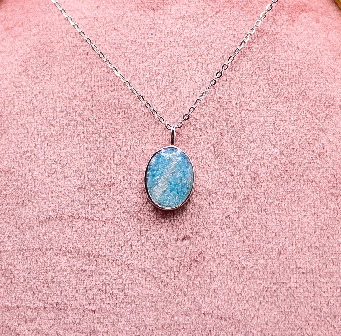 Oval Historical Inclusion Pendant