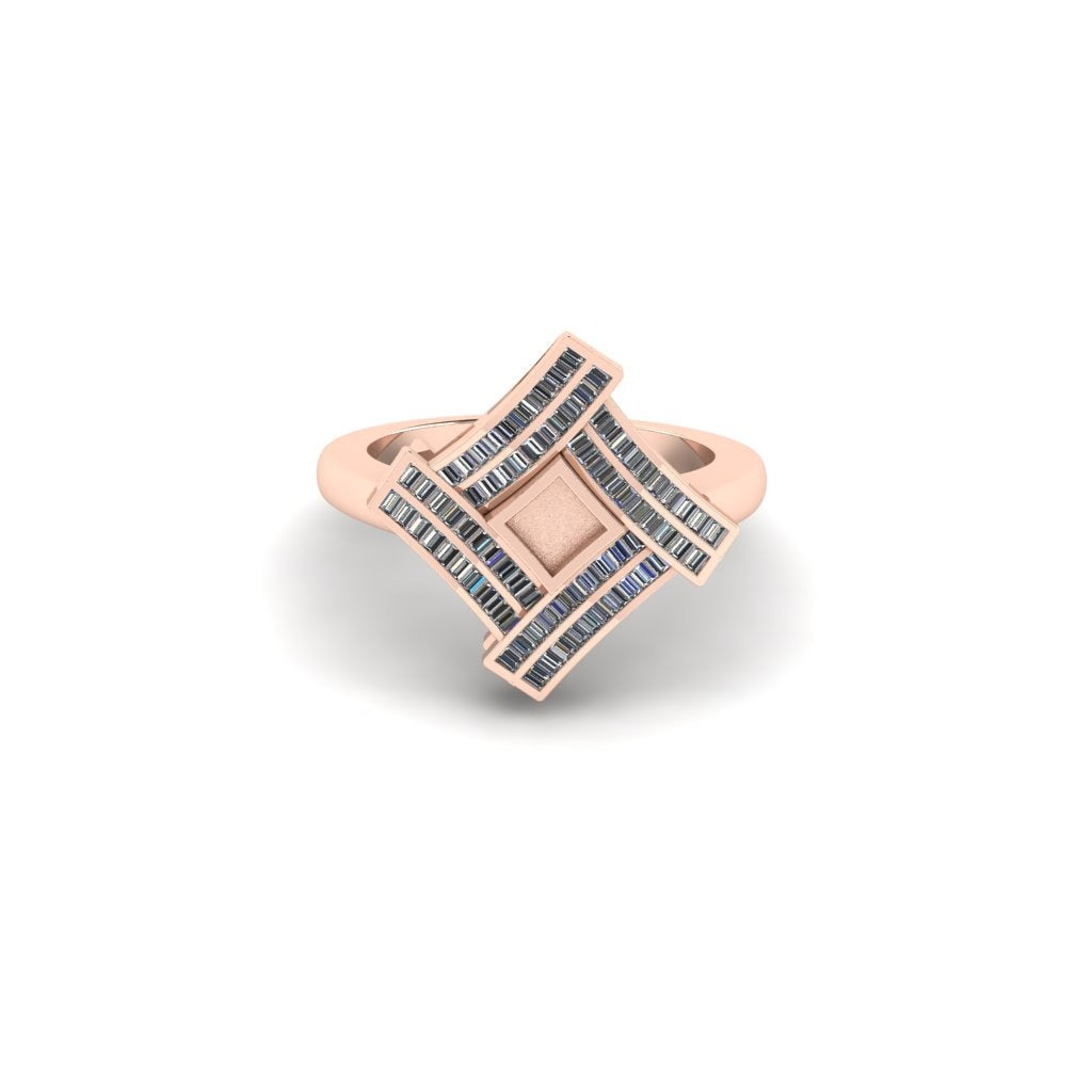 Front Row Center Ring | Custom Inclusion Statement Ring