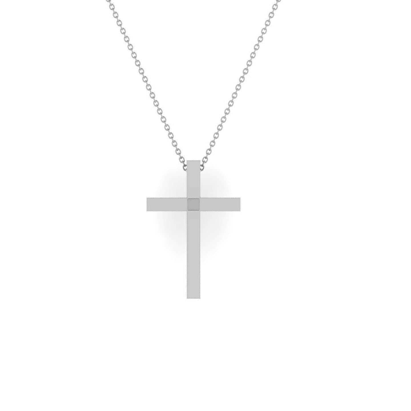 There'll Be Peace Memorial Cross Pendant